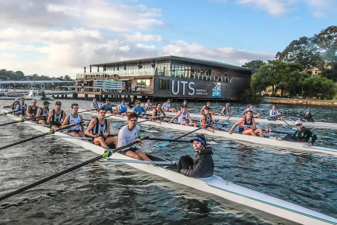 UTS Rowing teams out on the water
